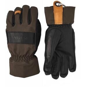 NEW HESTRA highland leather glove in dark forest